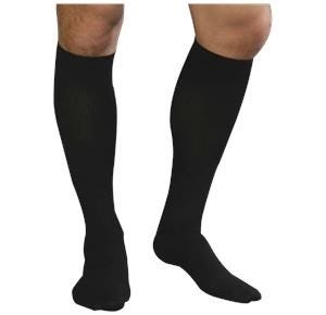 Venosan Silverline Socks Large Ankle 24 26cm Male 20 30 Hg Black