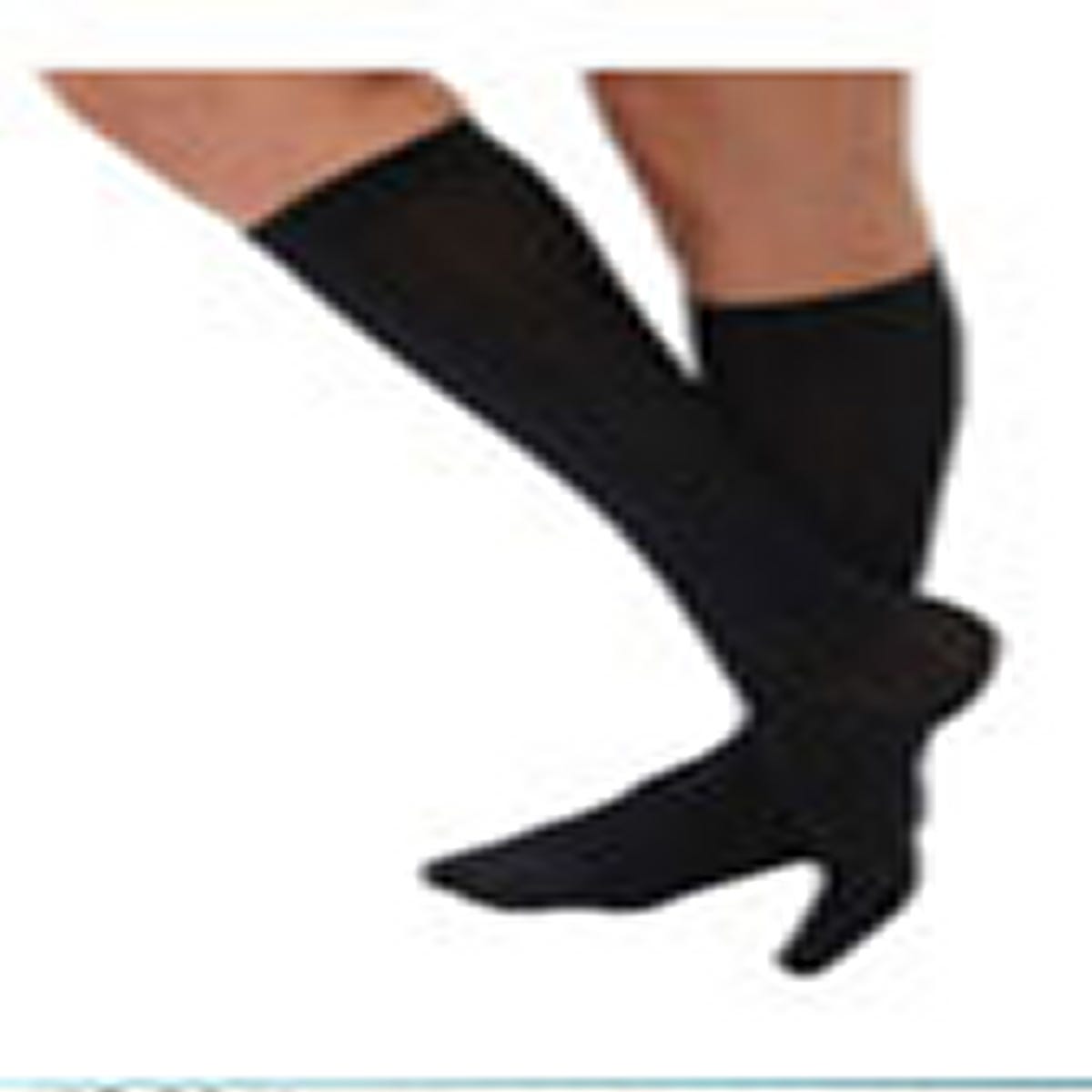 Venosan Silverline Socks Large Ankle 24 26cm Female 20 30 Hg Black