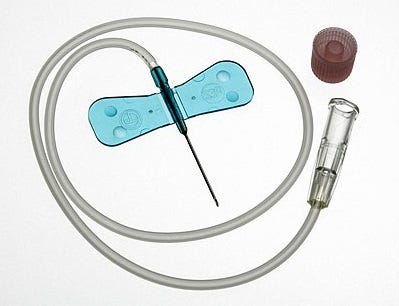 Surflo Winged Infusion Set 23g X 3/4" Short