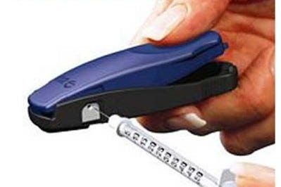 Safe Clip Needle Clipping & Storage Device