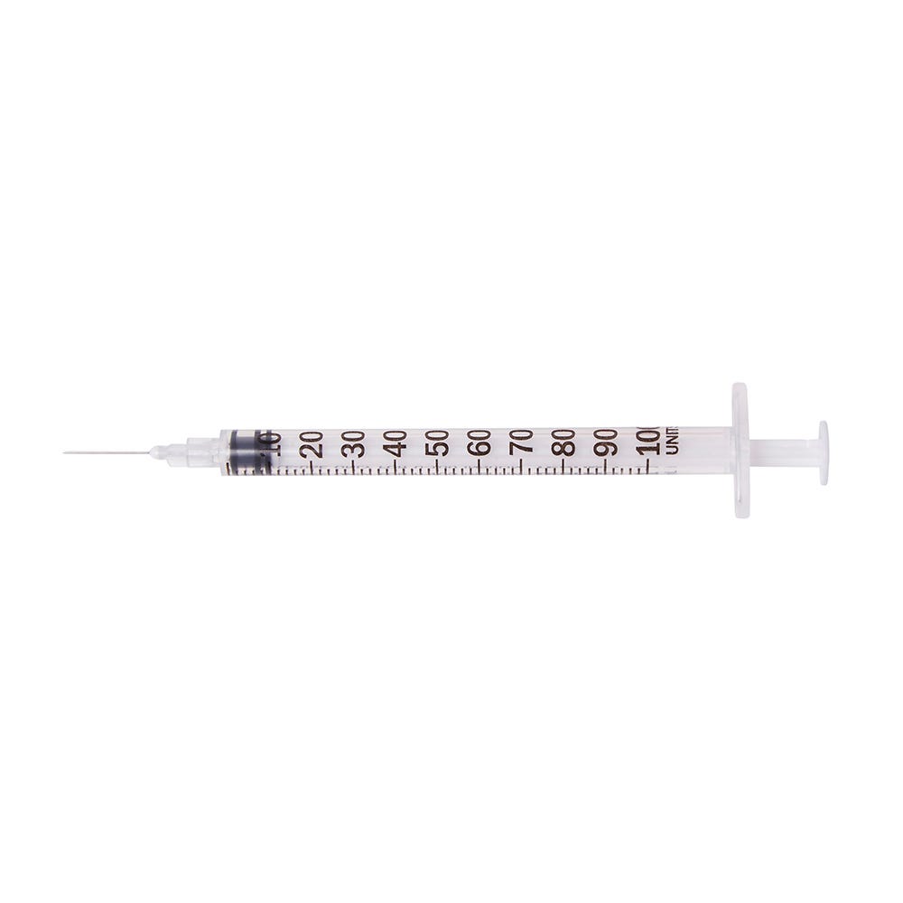 Terumo Syringe Hypodermic (Insulin) 1ml 27mm Needle