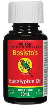 Bosistos Eucalyptus Oil 50ml