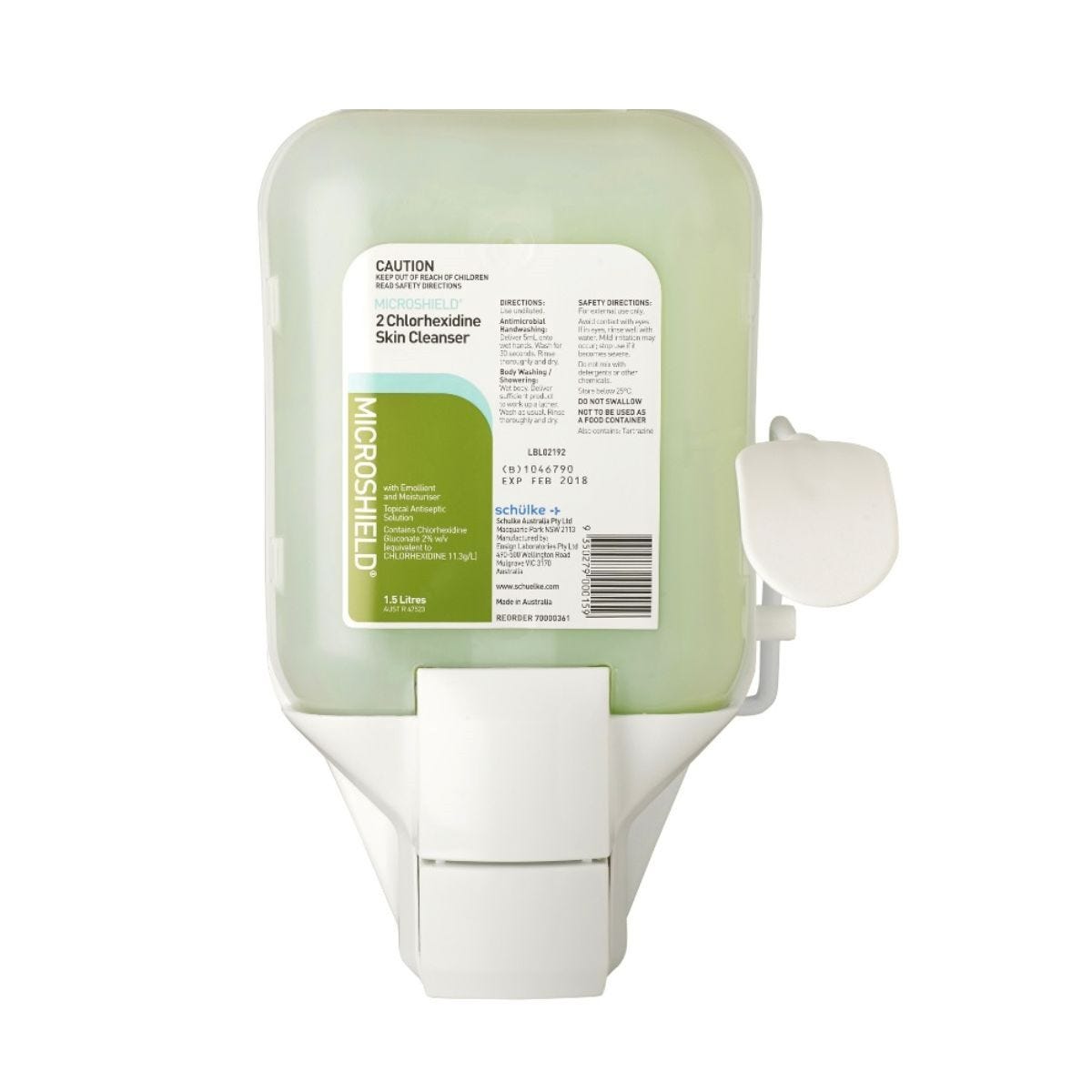 Microshield 2 Skin Cleanser 1.5ltr Bottle