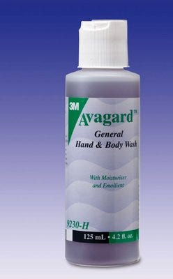 Avagard General Hand & Body Wash 125ml