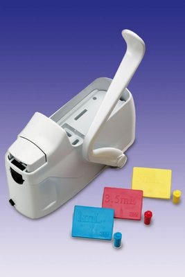 Avagard Dispenser For 1500ml Bottle Elbow Activated White