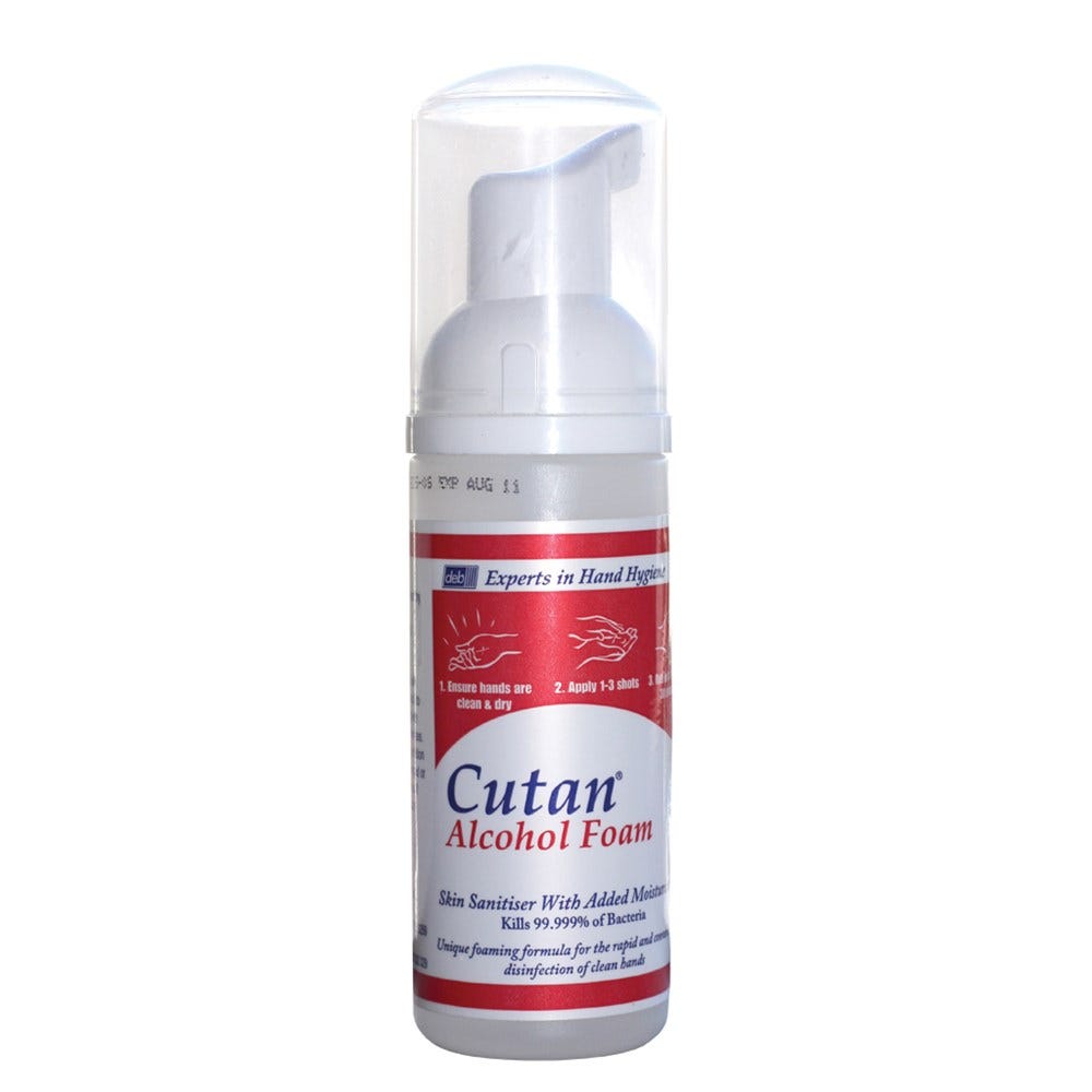 Cutan Alcohol Foam Hand Sanitiser 50ml
