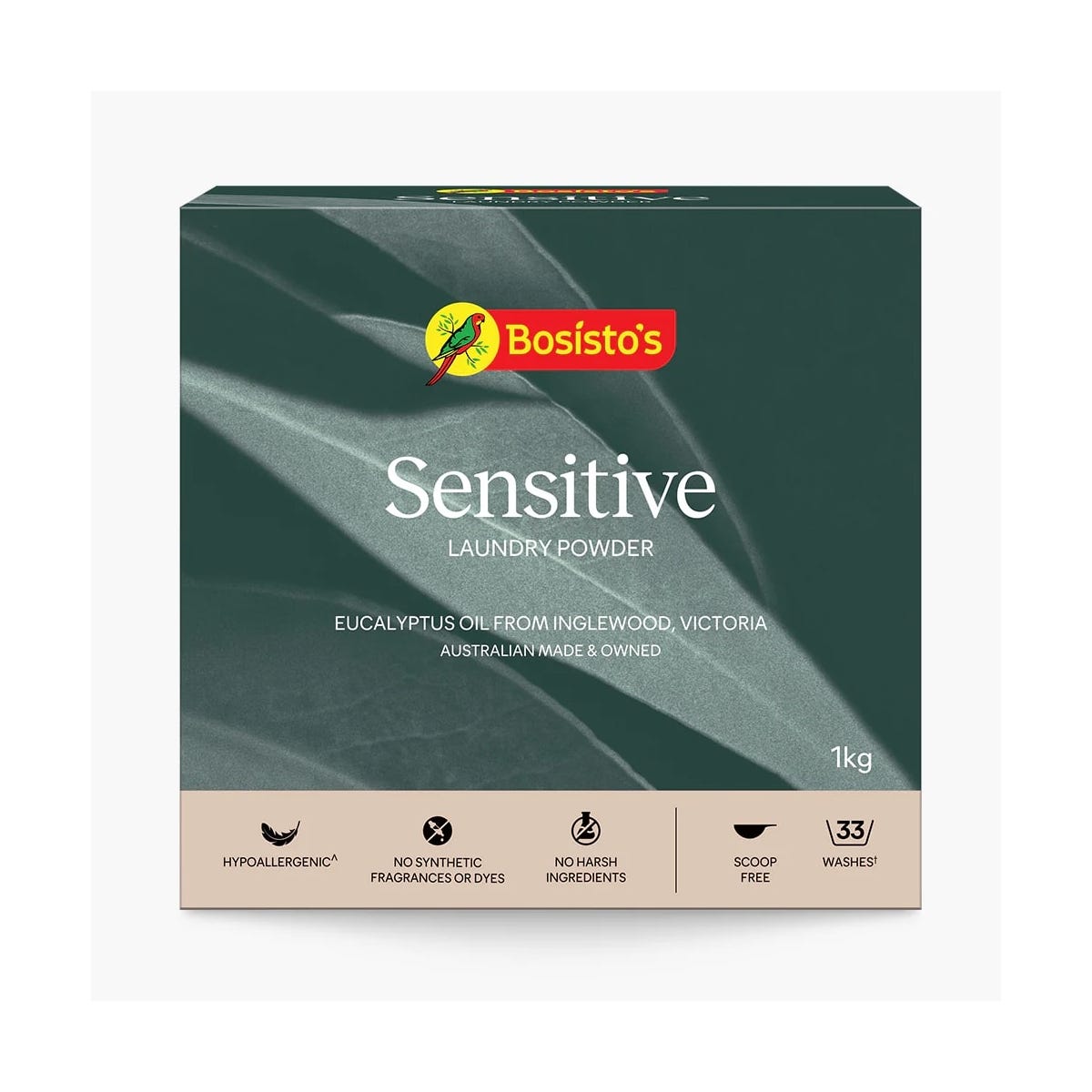 Bosistos Sensitive Laundry Powder 1 Kg