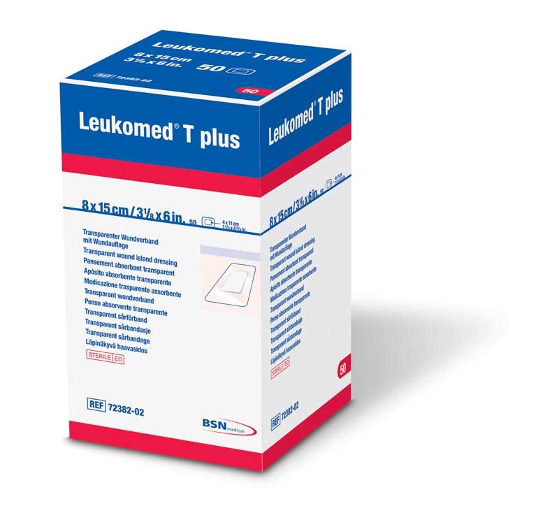 Leukomed T Plus Island Film Dressing 8cmx15cm