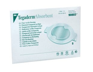 Tegaderm Absorbent Clear Acrylic Dressing 14.2cmx15.8cm