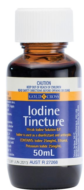 Iodine Tincture 50ml