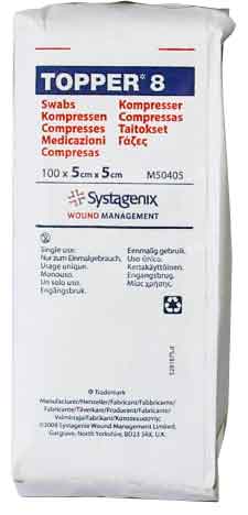 Gauze Non Woven (8 Ply) 5cmx5cm Non Sterile