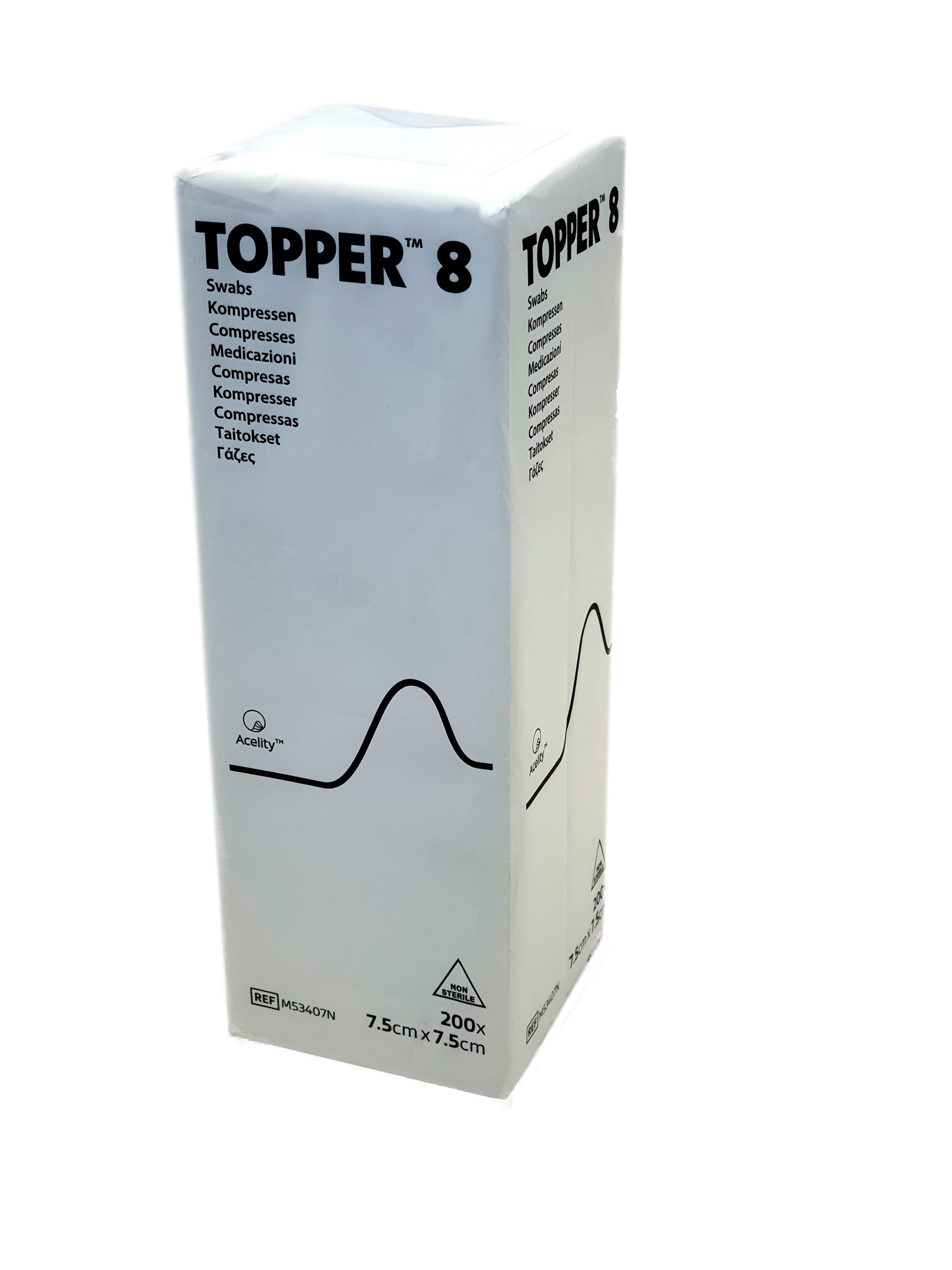 Gauze Non Woven (8 Ply) 7.5cmx7.5cm Non Sterile