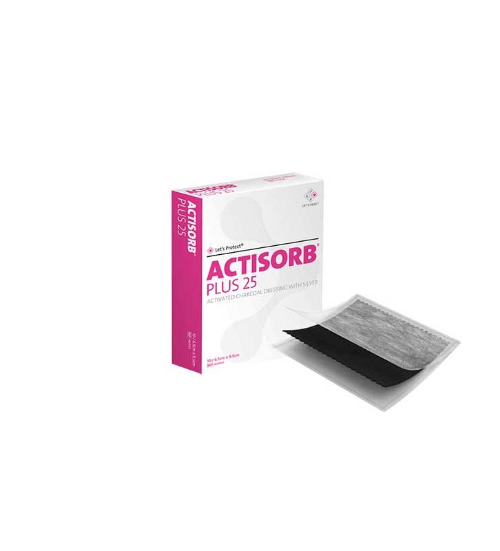 Actisorb Plus 25 Dressing 6.5cmx9.5cm