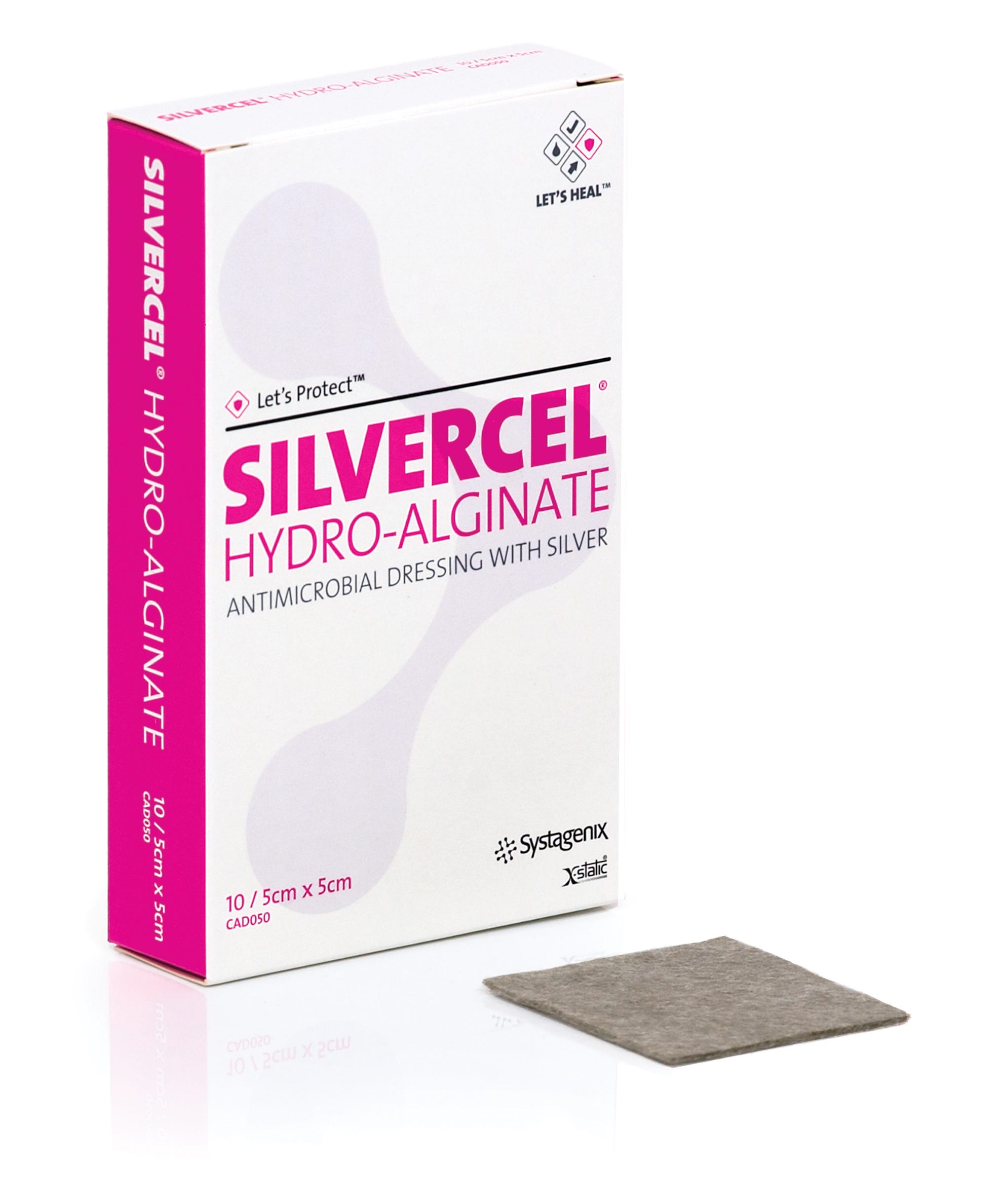 Silvercel Hydro Alginate Dressing 5cmx5cm