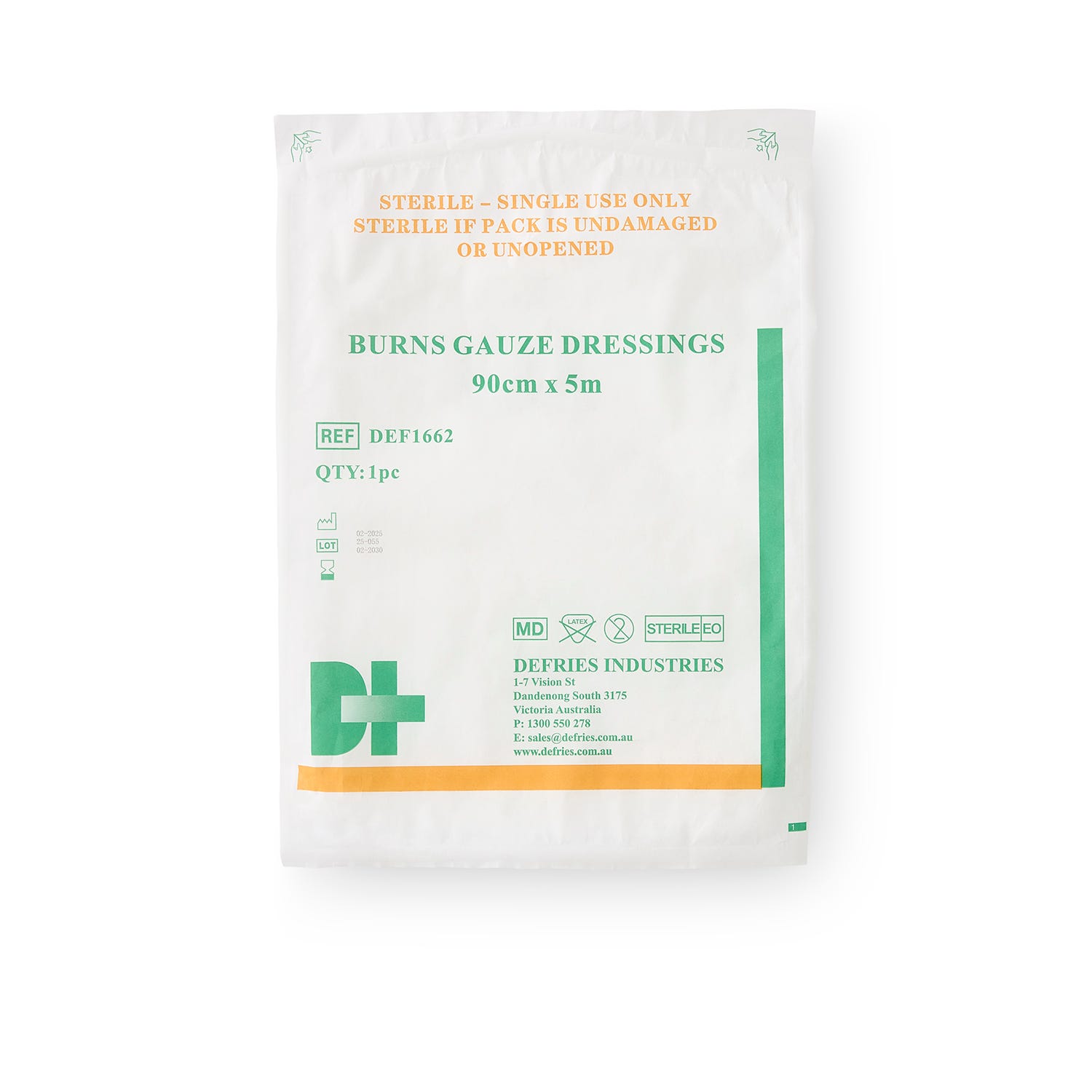 Burn Gauze 90cmx5mtr Roll