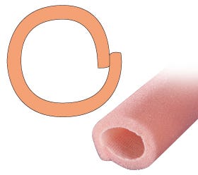 Tuband Tofoam 25 Mm X 25 Cm