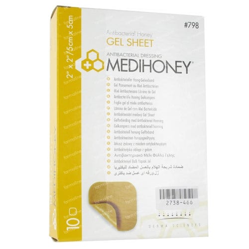 Medihoney Gel Sheet 10cmx10cm