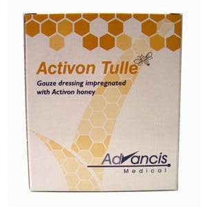 Activon Tulle Impregnated Honey Dressing 5cmx5cm