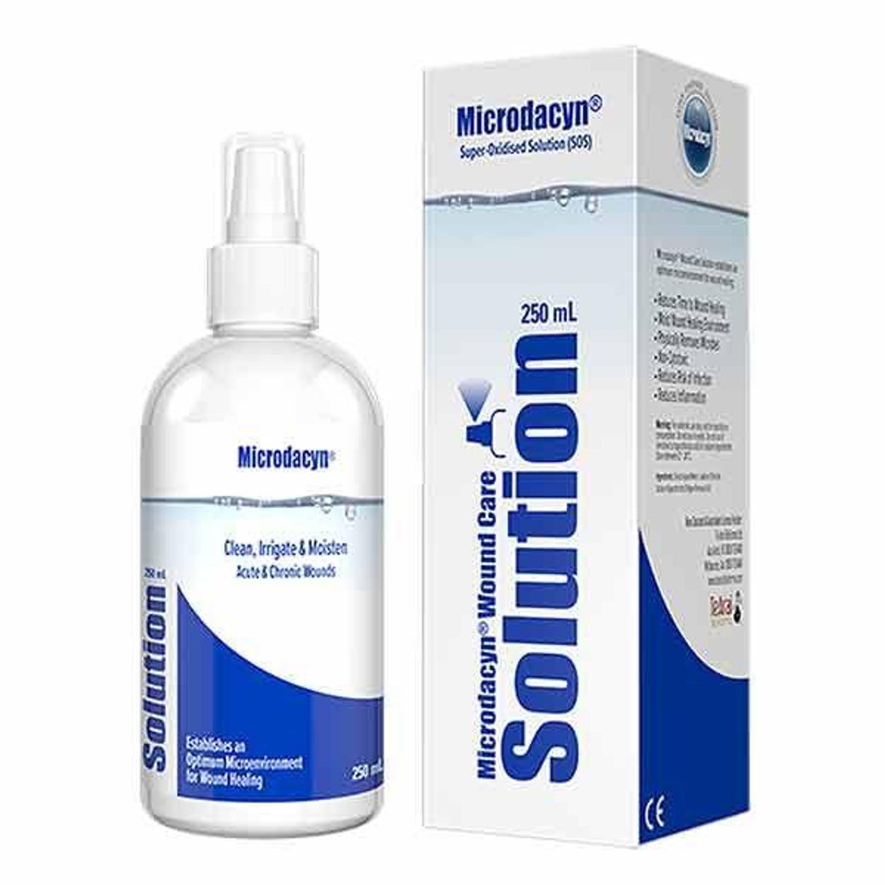 Microdacyn Wound Care Solution   Mdwc250 Hosp 250ml
