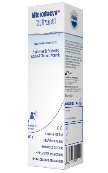 Microdacyn Hydrogel Spray   Mdhg60 Hosp 60g