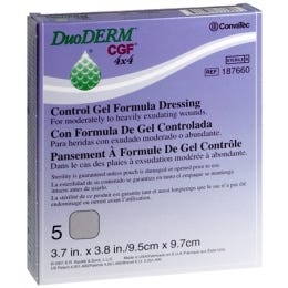 Duoderm Dressing 10cm X 10cm Brown