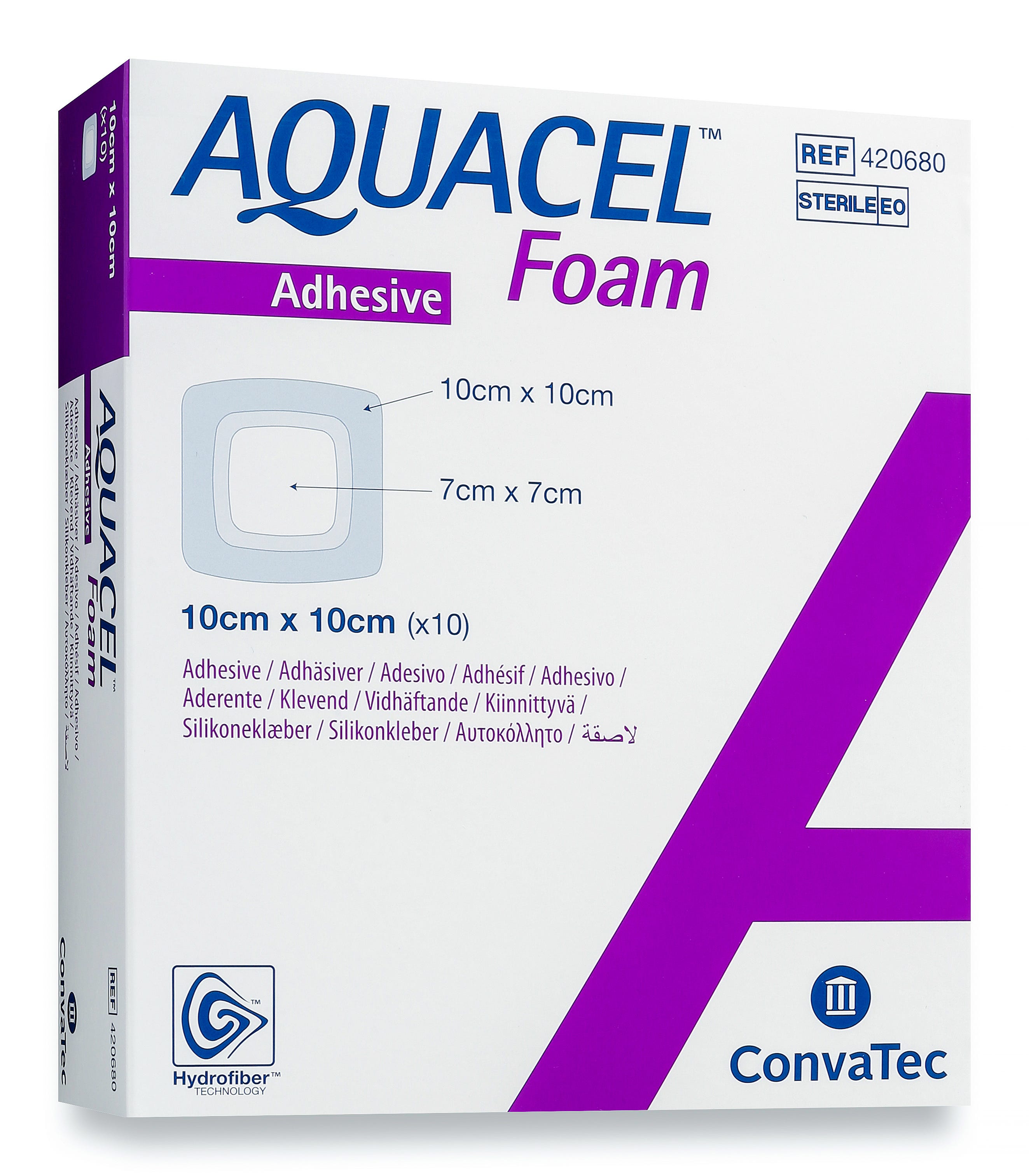Aquacel Foam Adhesive 10cm X 10cm