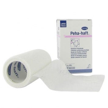 Peha Haft Cohesive Bandage 12cmx4mtr Latex Free