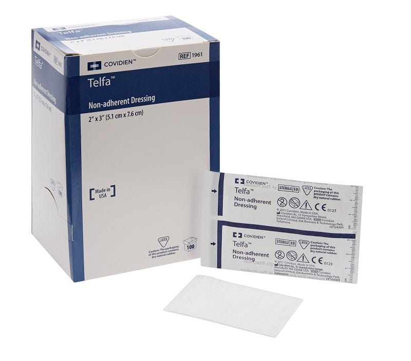Telfa Dressing 7.5cmx5cm Sterile