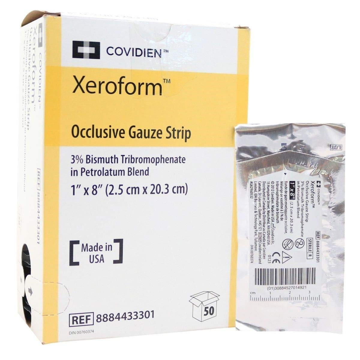 Xeroform Petroleum Gauze 2.5x20cm Patch
