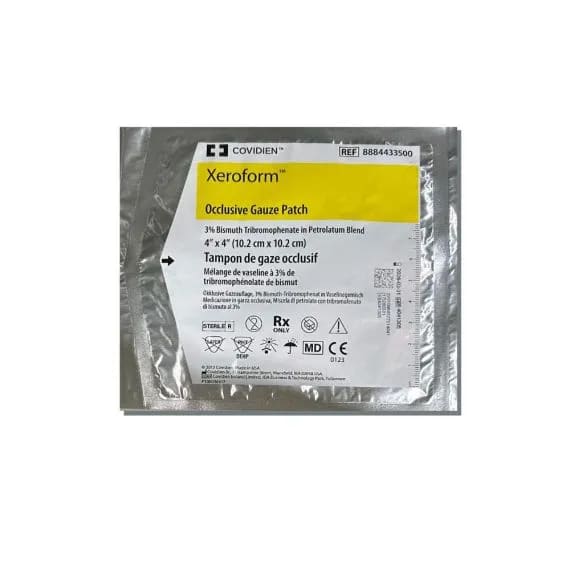 Xeroform Petroleum Gauze 10x10cm Patch