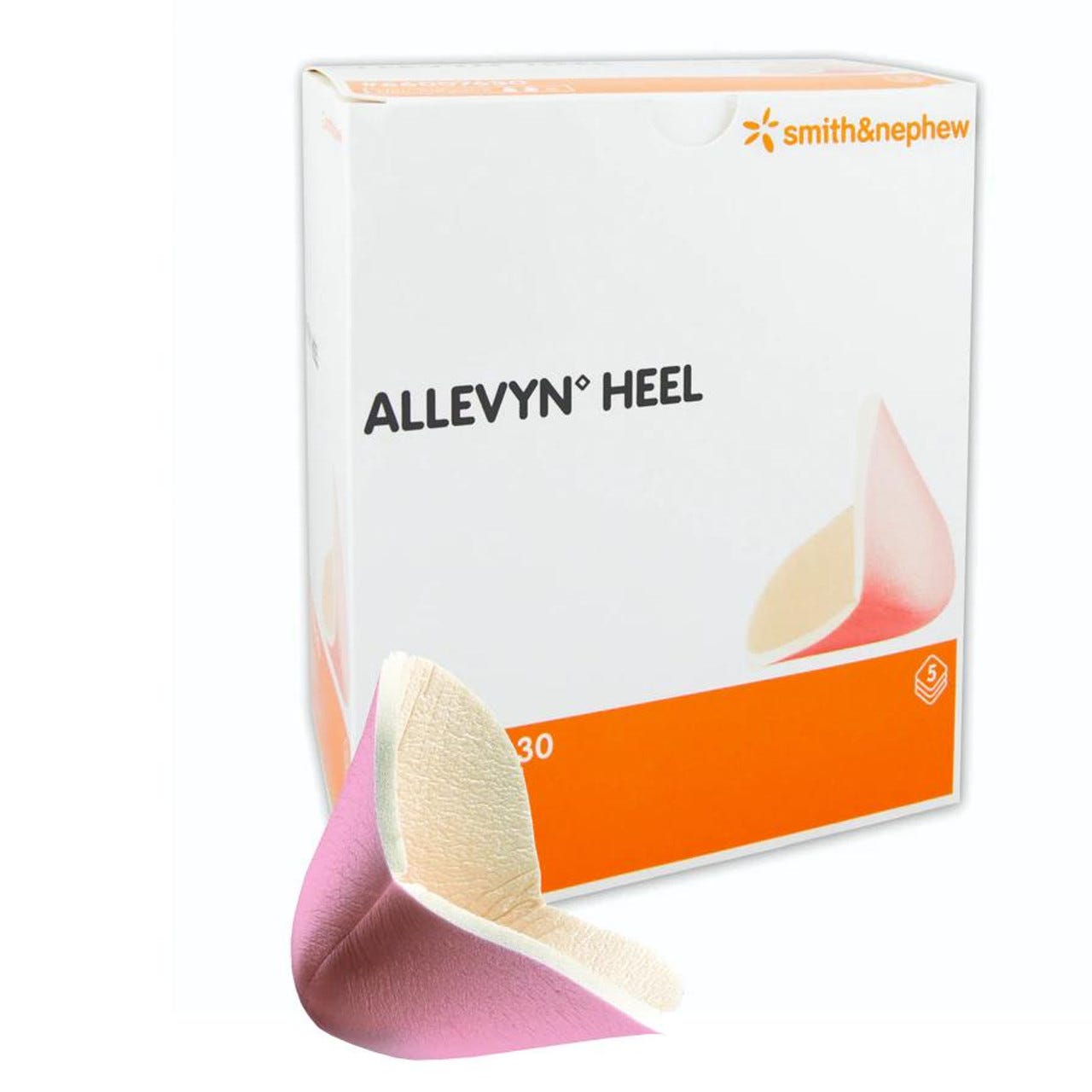 Allevyn Heel Shaped Foam Dressing 10.5cmx13.5cm