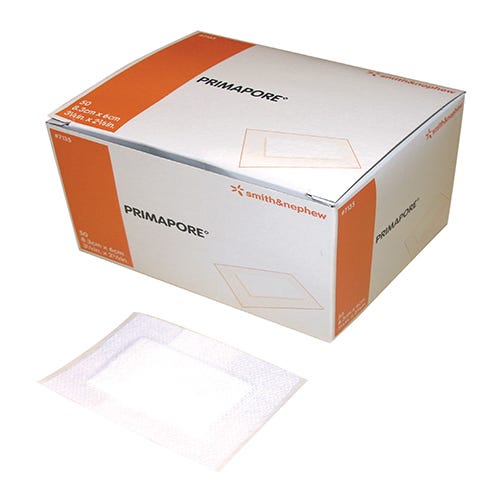 Primapore Dressing With Melolin Pad 35cmx10cm (Pad 29.5mx5.3cm)