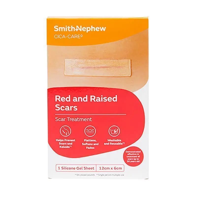 Cica Care Scar Silicone Gel Sheet 12cmx6cm