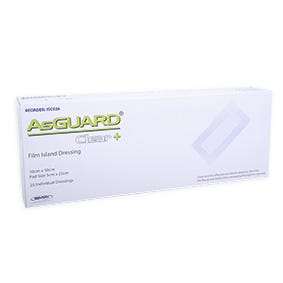 Asguard Clear Film Island Dressing 10 Cm X30 Cm