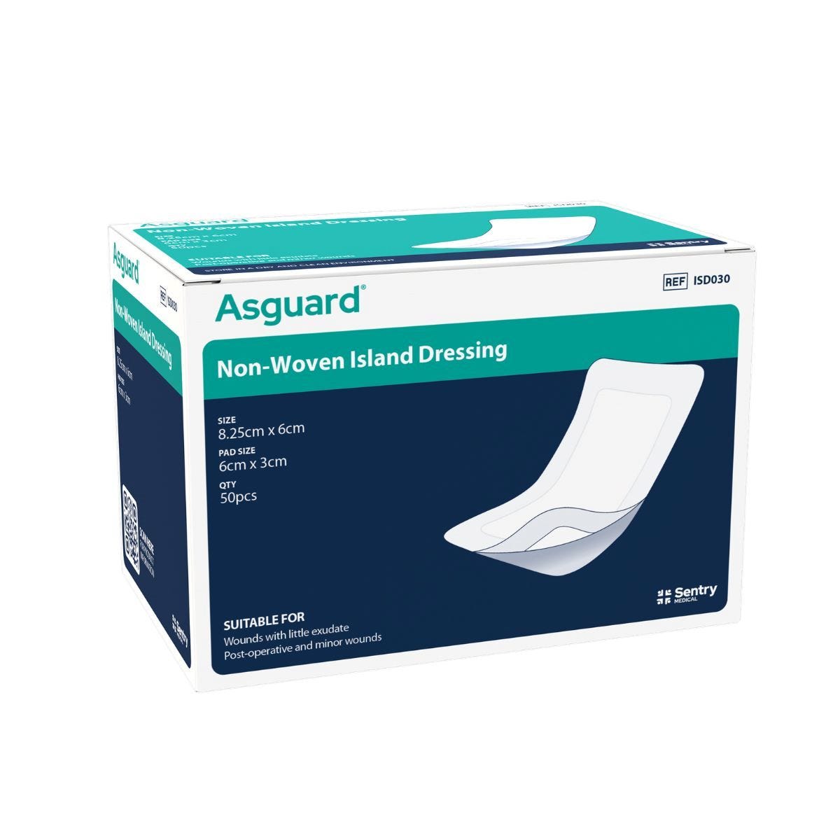 Non Woven Island Dressing 8.25cmx6cm