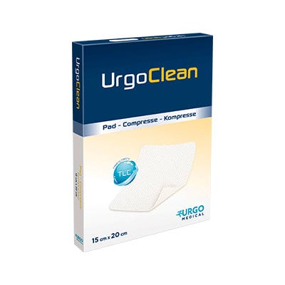 Urgoclean Poly Absorbent Fibrous Dressing Pad 15cmx20cm
