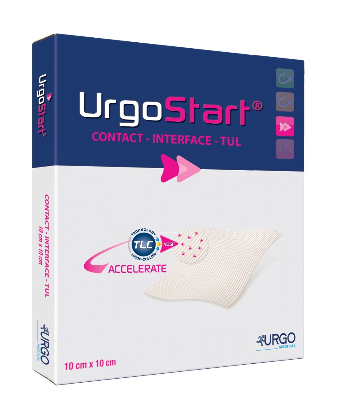 Urgostart Protease Modulating Matrix Contact Layer 10cmx10cm