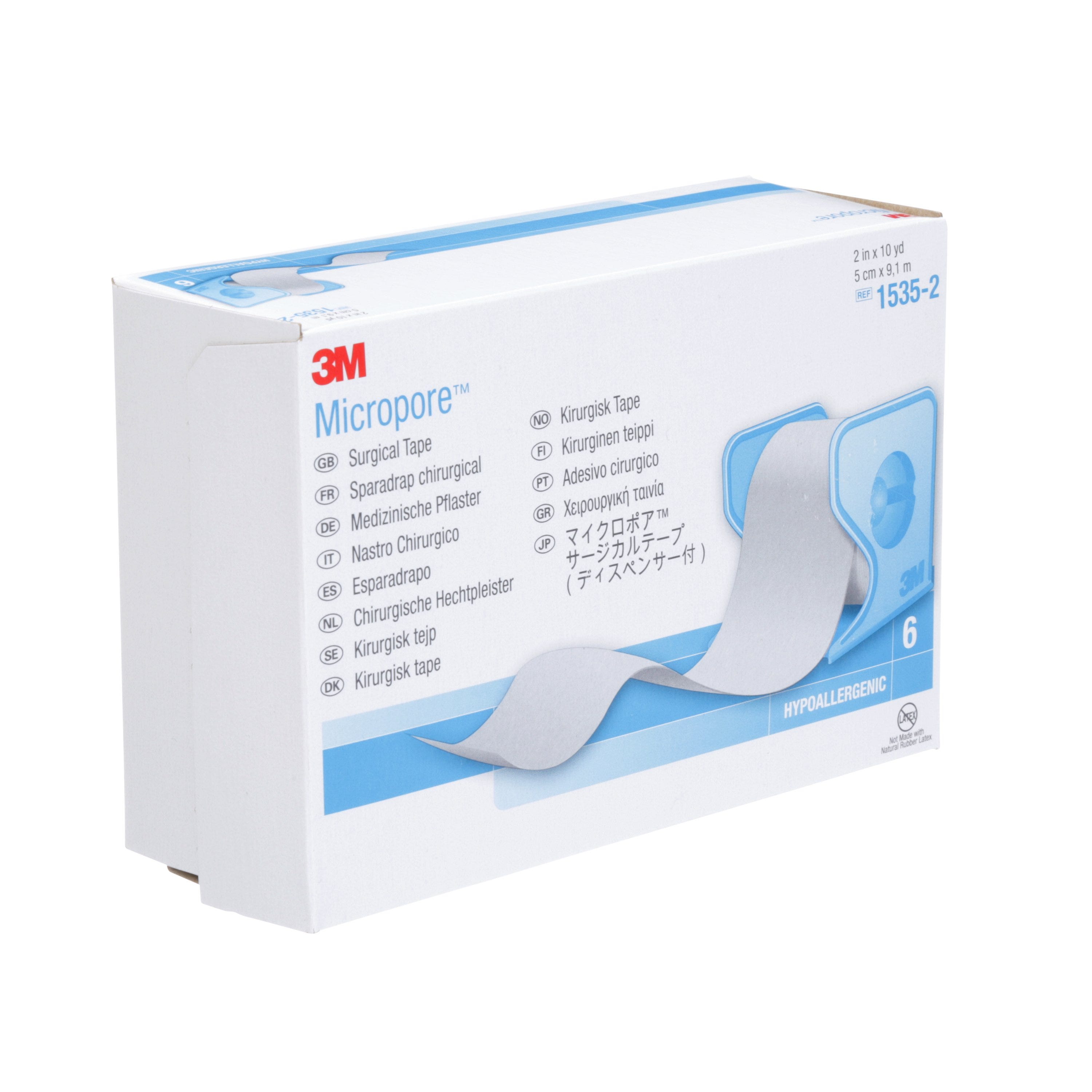 Micropore Surgical Tape With Dispenser Pack 50mmx9.1mtr