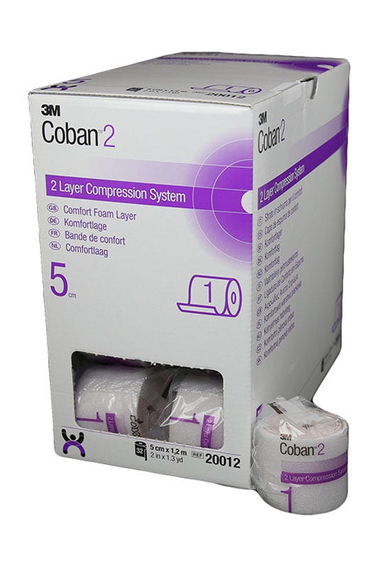 Coban 2 Layer Comfort Foam Layer 5cm X 1.2m