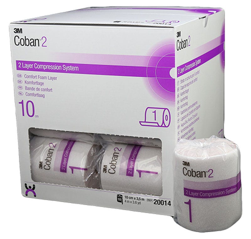 Coban 2 Layer Comfort Layer 10 Cm X 3.5 M