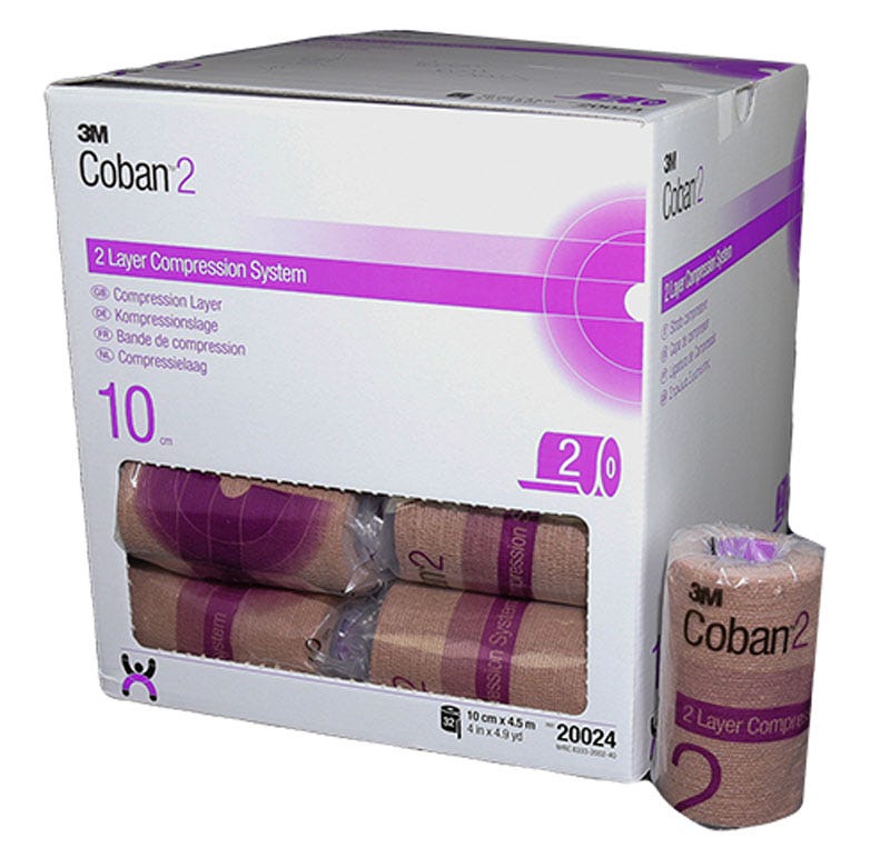 Coban 2 Layer Compression Layer 10cm X 4.5m