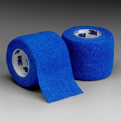 Coban Self Adherent Wrap 5cmx2mtr Blue