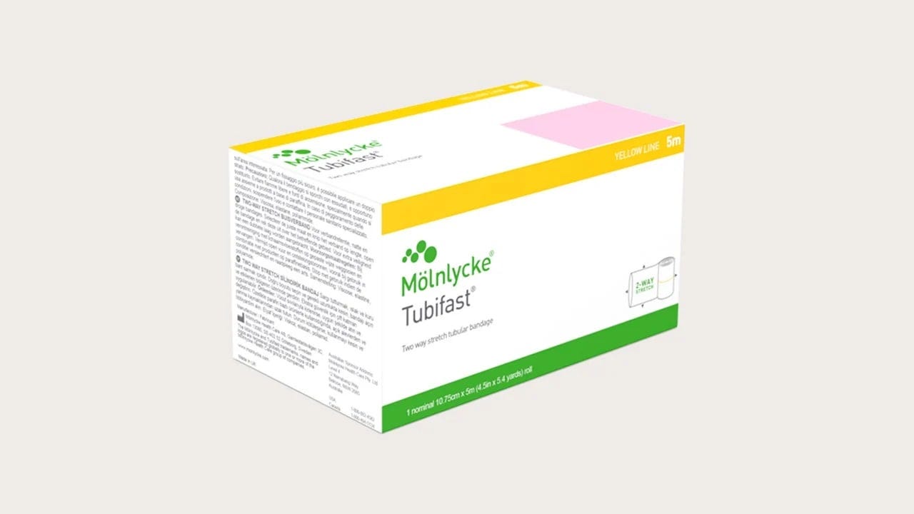 Tubifast Bandage Small Trunk/Head 35 65cm Yellow