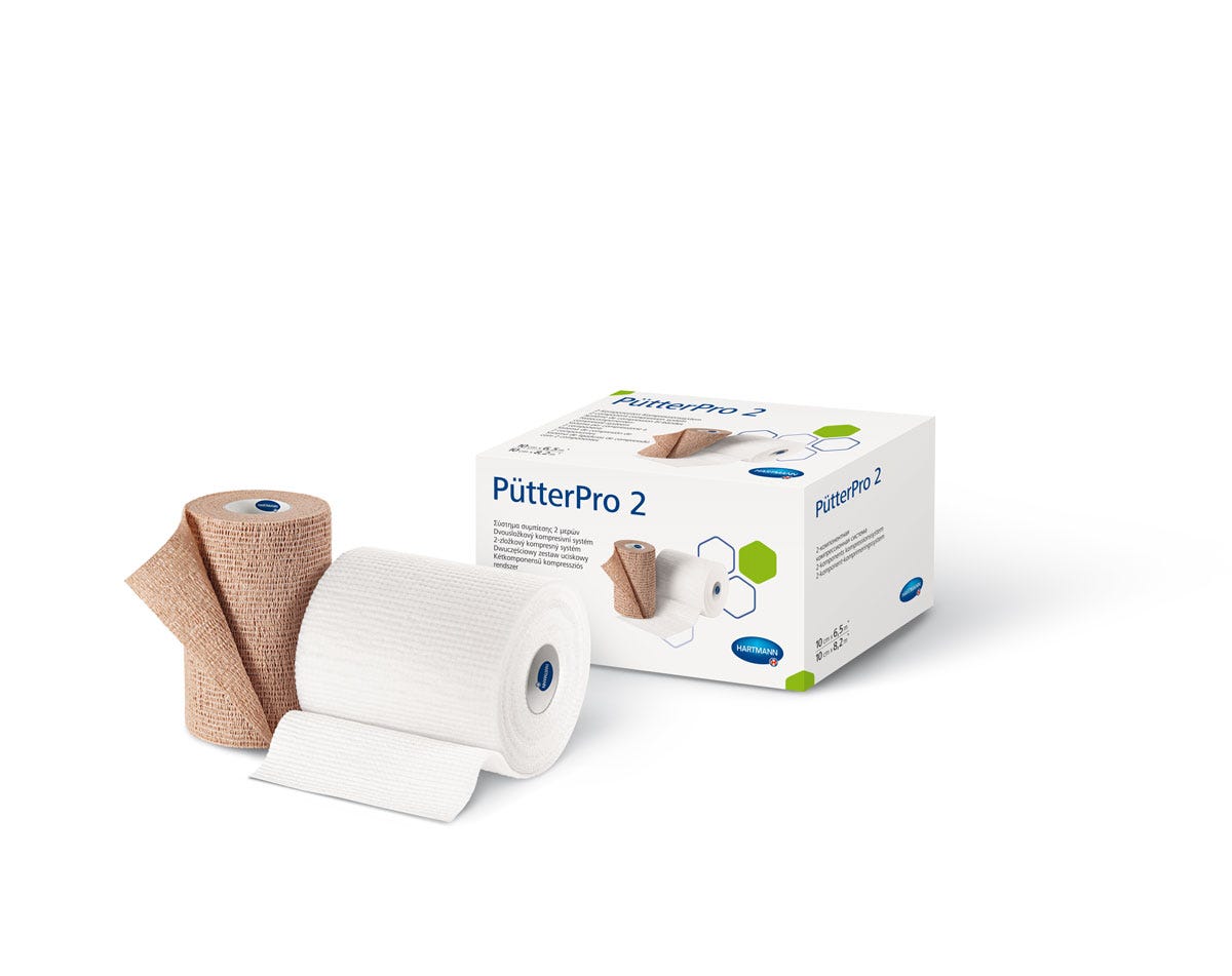 Putter Pro2 Compression Bandage 2 Layer Kit 10 Cm