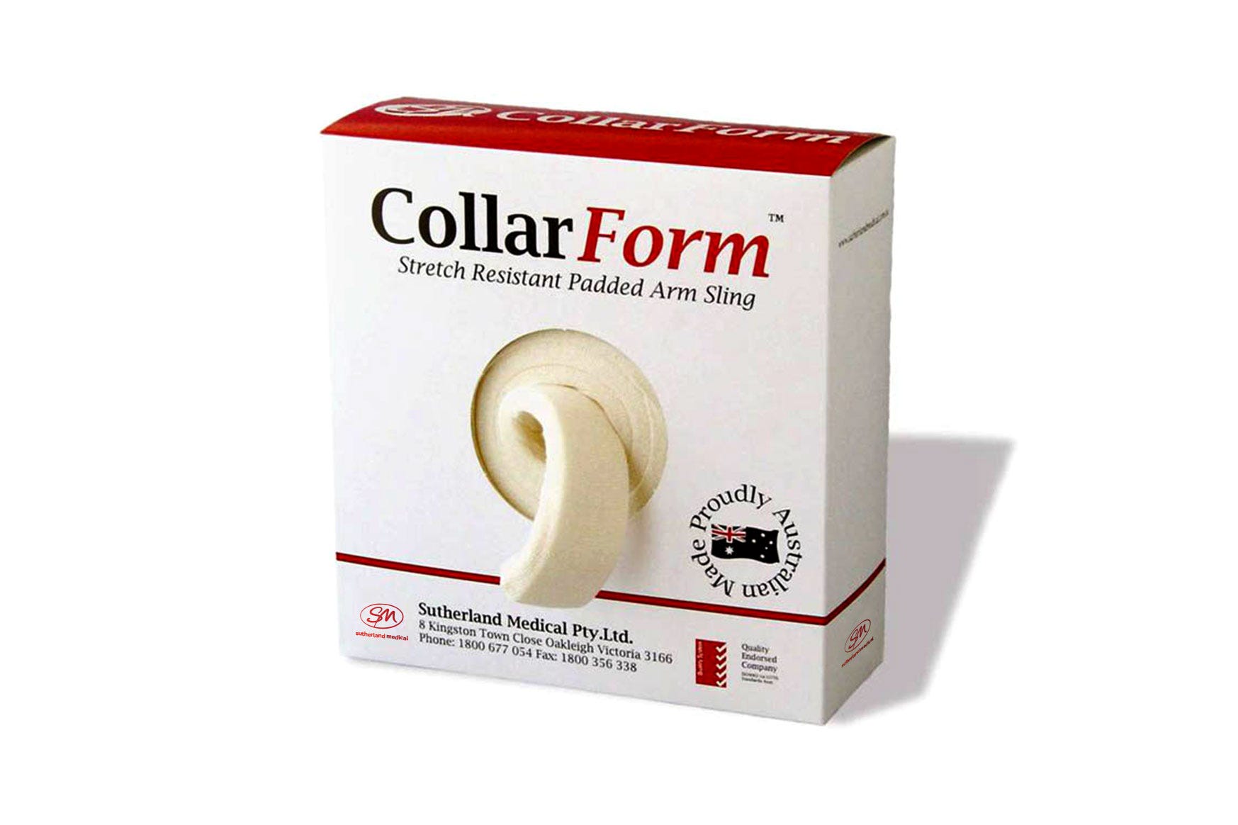 Collar Form Padded Armsling 5cm 10mtr Roll