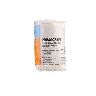 Primacrepe Crepe Bandage 7.5cmx1.6mtr White   Medium Weight 7.5cmx1.6mtr