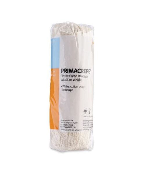 Primacrepe Crepe Bandage 15cmx1.6mtr White   Medium Weight 15cmx1.6mtr