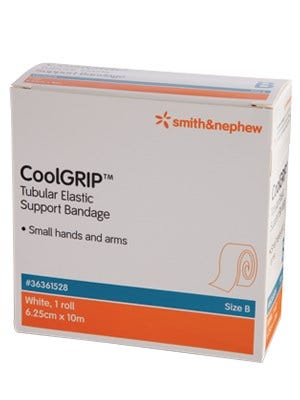 Coolgrip Tubular Support Bandage Size B 6.25cmx10mtr Size B 6.25cmx10mtr
