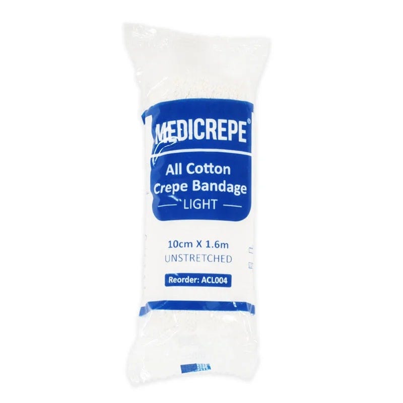 Medicrepe Cotton Crepe Bandage Light 10cmx1.6mtr