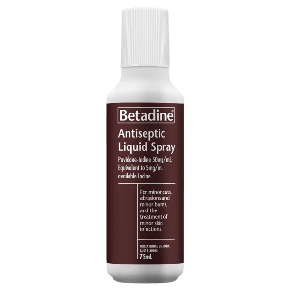 Betadine Antiseptic Spray 75ml